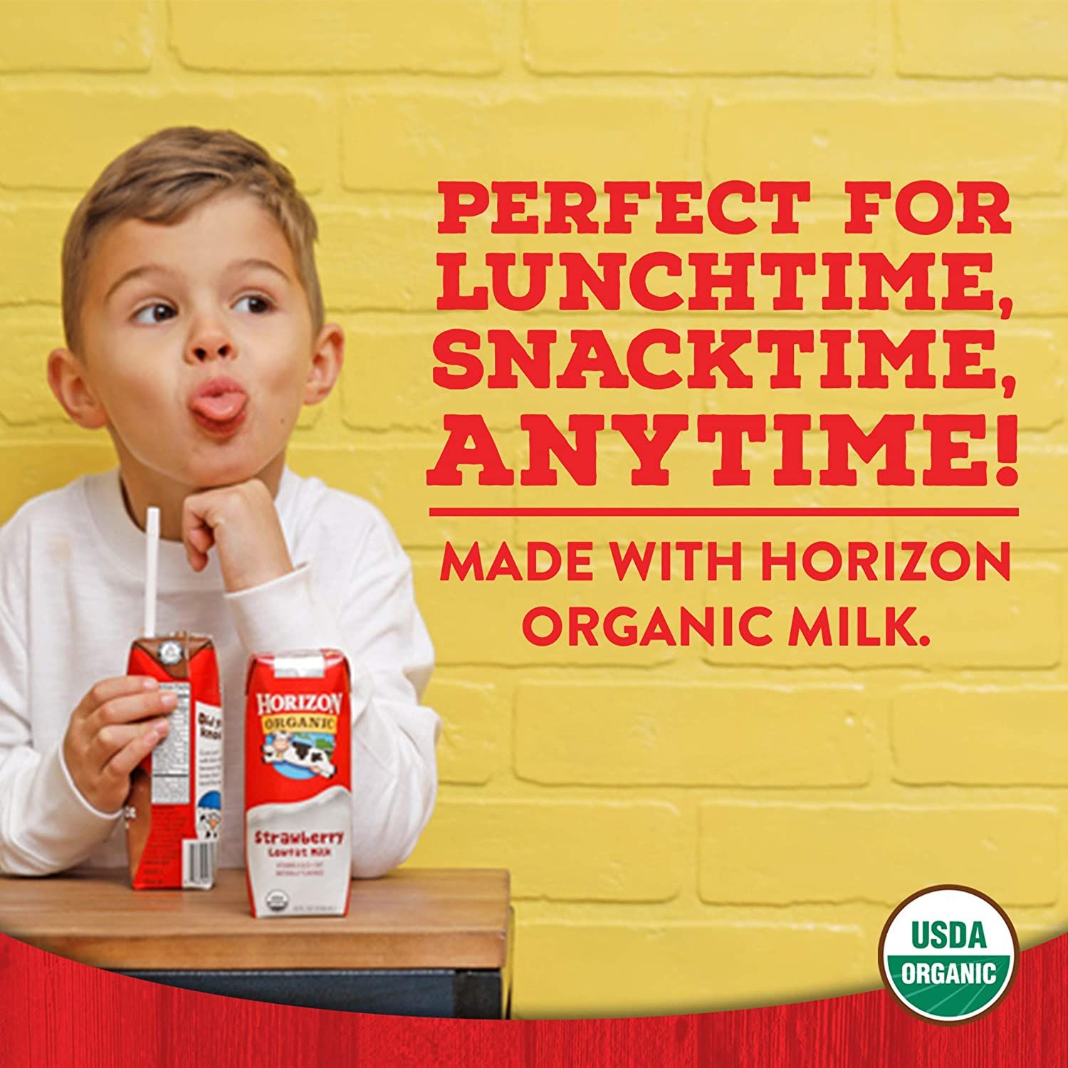 Sữa Tươi Hữu Cơ Socola Dha Horizon Organic (18 Hộp/Thùng * 236ml)