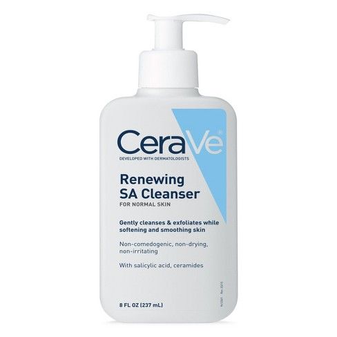 Sữa Rửa Mặt Cerave Renewing SA Cho Da Thường 237ml(8oz)