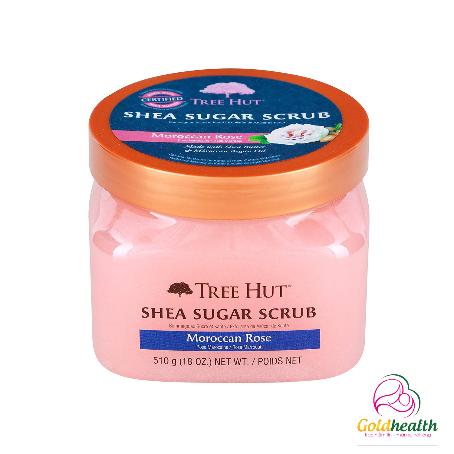 Tẩy Tế Bào Chết Body Tree Hut Shea Sugar Scrub 510g