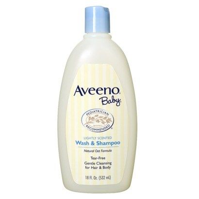 Dầu Tắm Gội Aveeno Baby Natural oat Extract 532ml