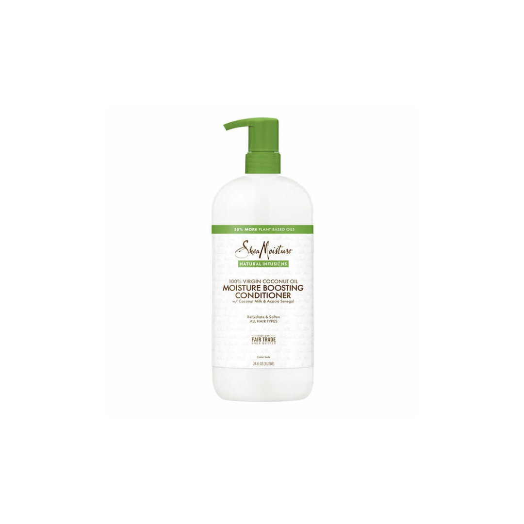 Dầu xả tăng cường độ ẩm tự nhiên Shea Moisture Infusion Moisture Boosting Conditioner
