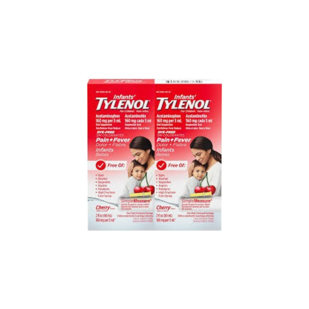 Set 2 Siro Tylenol Giảm Đau Hạ Sốt Trẻ Em