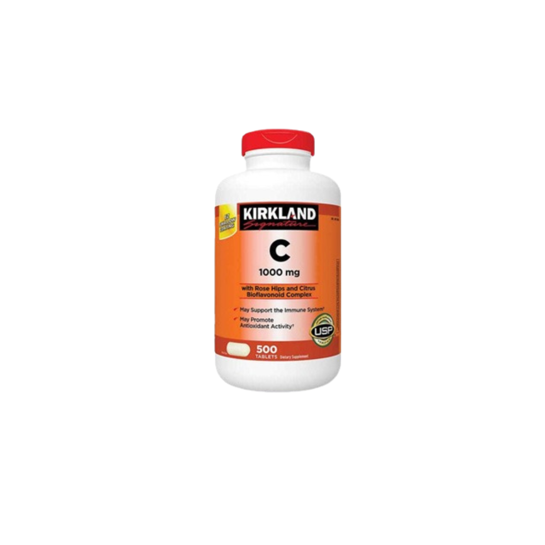 Viên Uống Bổ Sung Vitamin C 1000mg Kirkland 500 Viên_ Mỹ