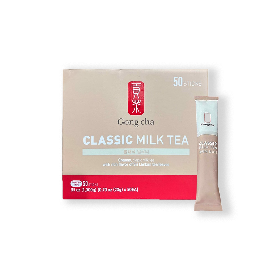 Bột trà sữa Gong Cha Classic Milk Tea hộp 50 gói