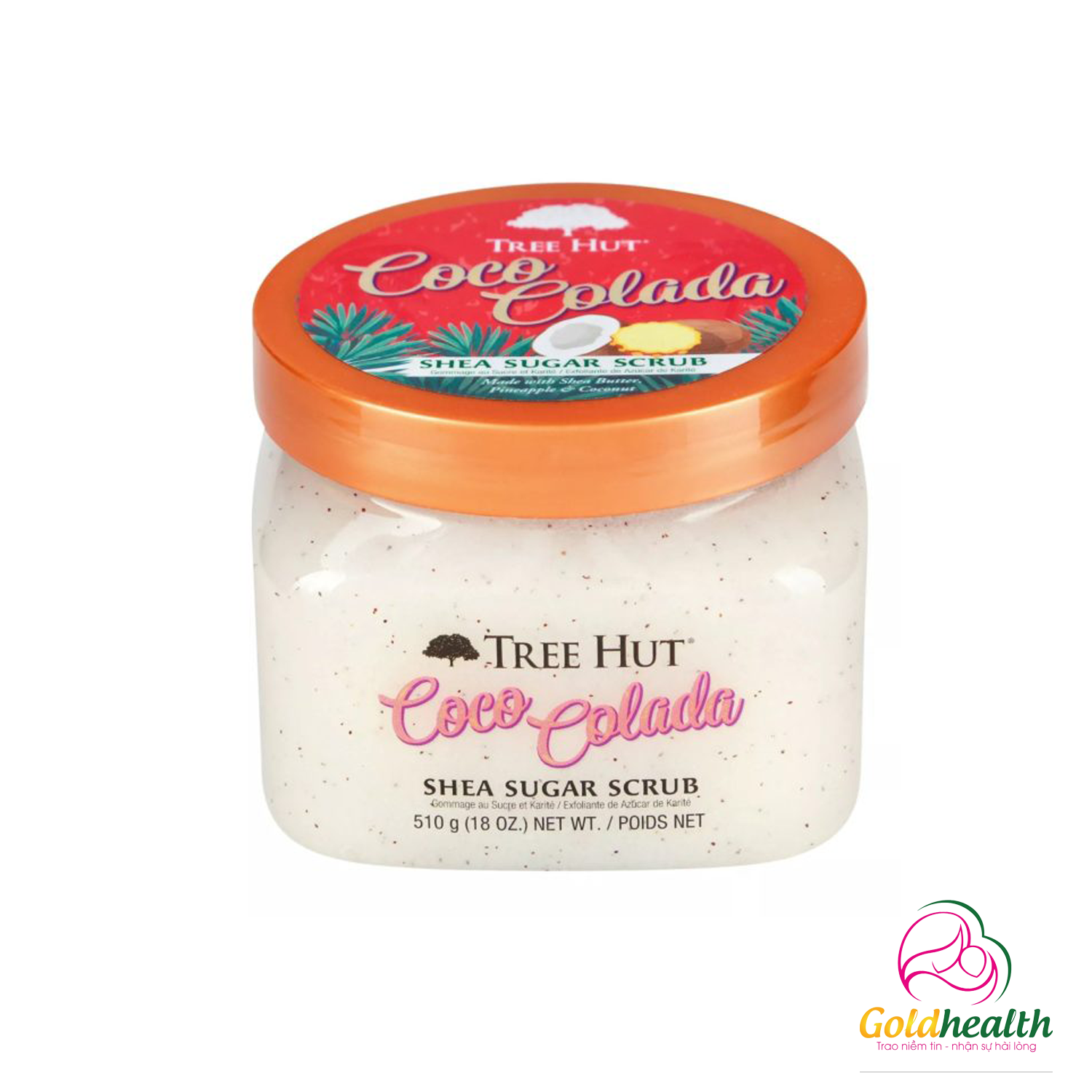 Tẩy Tế Bào Chết Body Tree Hut Shea Sugar Scrub 510g