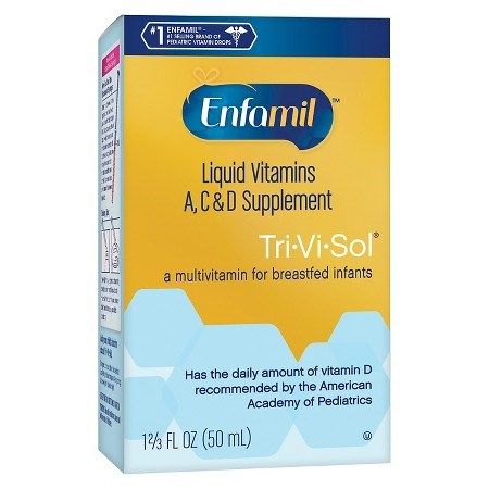  Vitamin Enfamil Tri-vi-sol Cho Bé Từ 2 Tháng Đến 4 Tuổi 