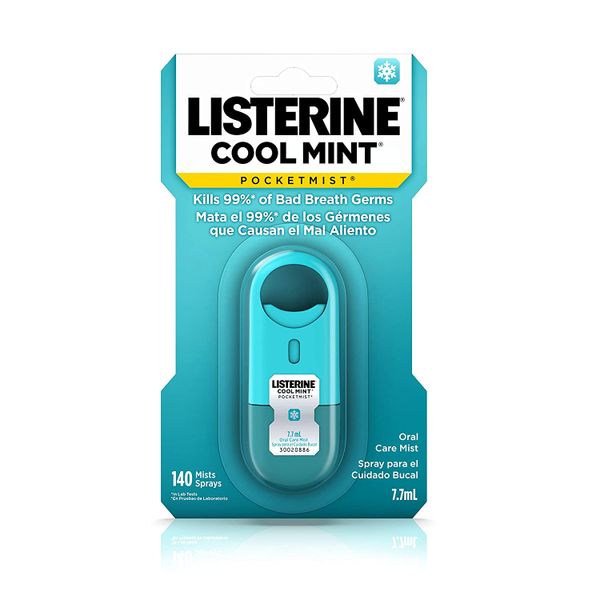  Set 1 Xịt thơm miệng Listerine Pocket Mist 7.7ml 