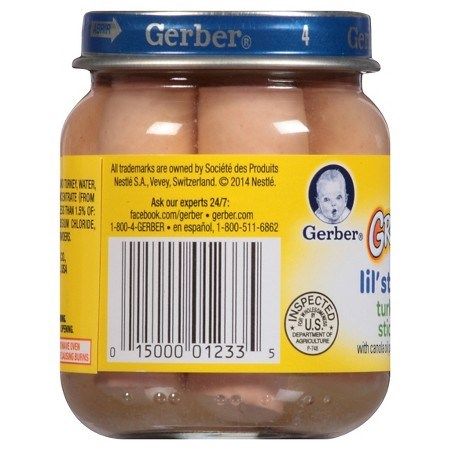 Xúc Xích Gerber Gà Tây 2.5oz_71g