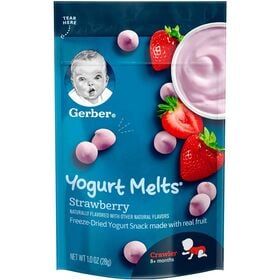 Bánh Ăn Dặm Sữa Chua khô Gerber_28g (6 Vị)