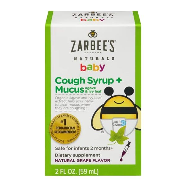 Siro trị ho Zarbees Naturals Childrens Cough Syrup cho bé trên 1 tuổi