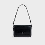  Túi đeo vai da nữ thiết kế tối giản hiện đại YUUMY Seasand YN221D màu đen 