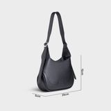  Túi xách da nữ nhỏ đeo vai Yuumy Seasand YN165D Màu đen 