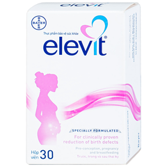 Elevit Viên Bổ Sung Vitamin Cần Thiết Cho Mẹ Bầu Và Sau Sinh 30 Viên