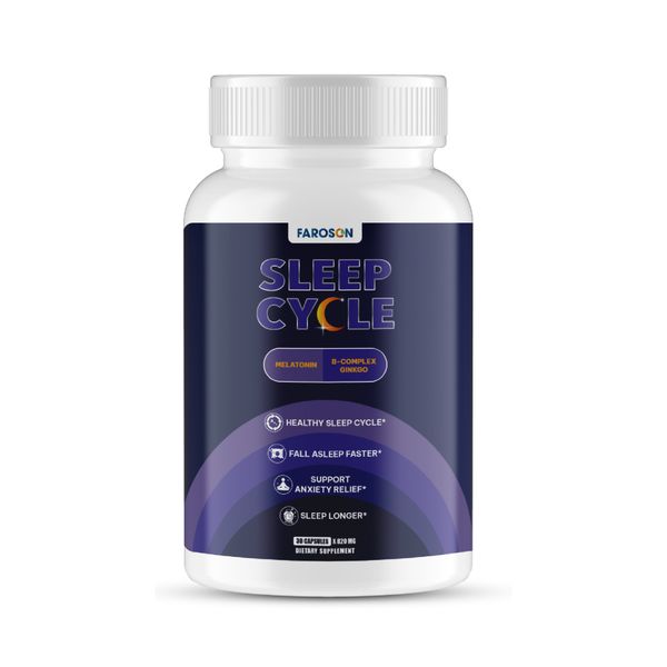 Faroson Viên Uống Ngủ Ngon Sleep Cycle Melatonin 3mg