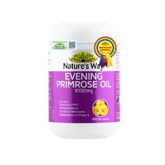 Nature’s Way Viên Uống Chiết Xuất Tinh Dầu Hoa Anh Thảo Chiều Primrose Oil 1000mg 200 Viên