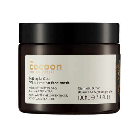 Cocoon Mặt Nạ Hỗ Trợ Giảm Dầu Và Mụn Từ Bí Đao Winter Melon Face Mask