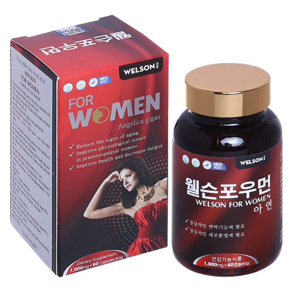 Welson Viên Uống Điều Hòa Nội Tiết Tố Nữ For Women 60 Viên