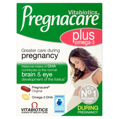 Vitabiotics Vitamin Bà Bầu Pregnacare Plus Omega-3 56 Viên