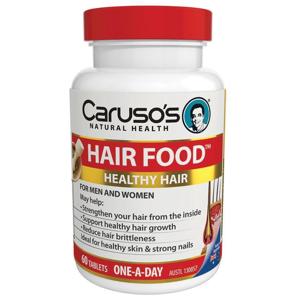 Caruso's Viên Uống Hỗ Trợ Mọc Tóc Hair Food 60 Viên