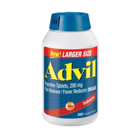 Advil Viên Uống Hỗ Trợ Giảm Đau Nhức, Hạ Sốt 360 Viên