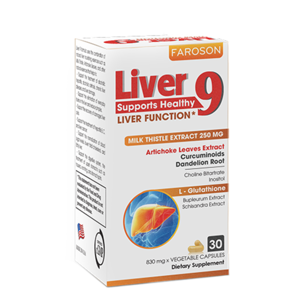 Faroson Viên Uống Giải Độc Gan Liver 9 Silymarin 200mg