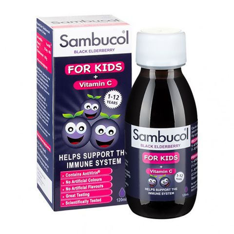 Sambucol Siro Cho Bé Từ 1 - 12 Tuổi 120ml