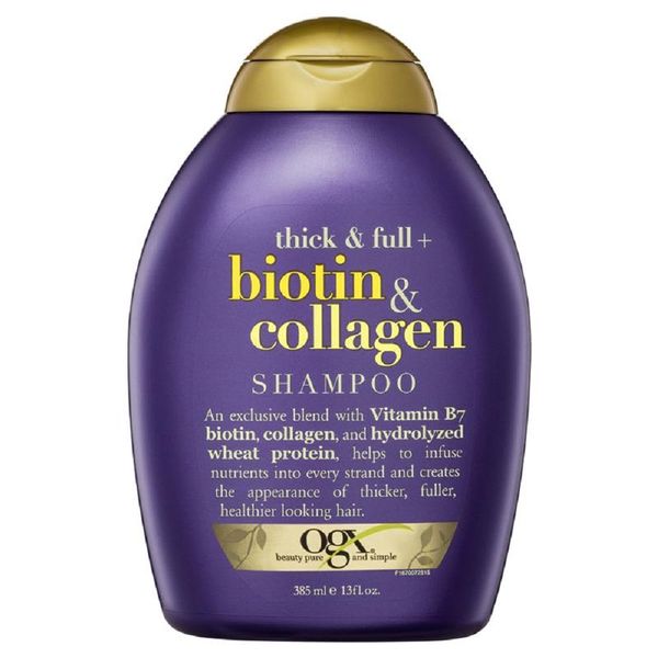 OGX Dầu Gội Biotin Và Collagen Hỗ Trợ Mọc Tóc Chắc Khỏe Giảm Gãy Rụng 385ml