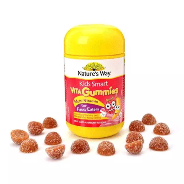 Nature's Way Kẹo Dẻo Vitamin Tổng Hợp Cho Trẻ Biếng Ăn Vita Gummies For Fussy Eaters 60 Viên