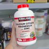 Kirkland Viên Uống Bổ Sung Tổng Hợp Canxi, Magie & Kẽm Signature Calcium Citrate Magnesium And Zinc 500 Viên