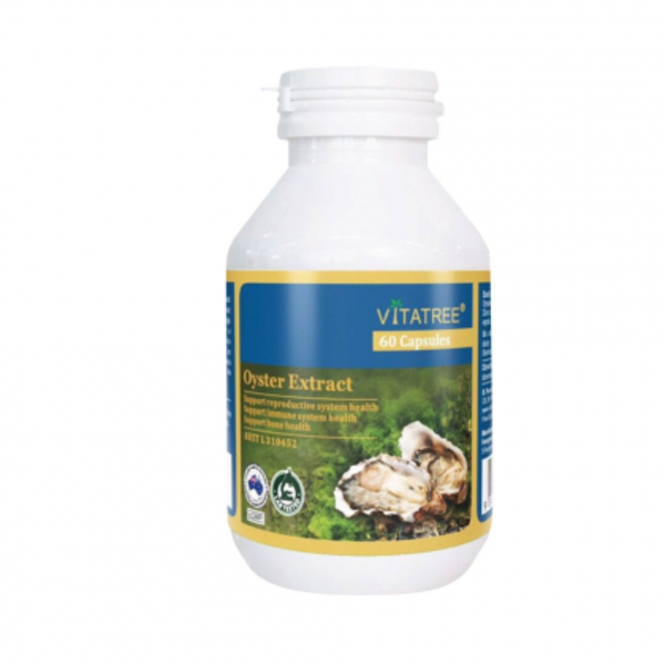 Vitatree Tinh Chất Hàu Tăng Cường Sinh Lý Nam Oyster Extract 60 Viên