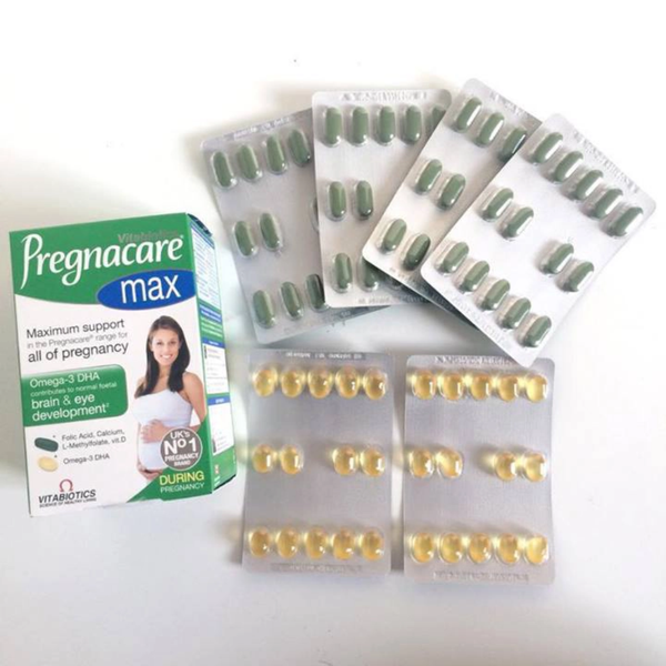 Vitabiotics Vitamin Bà Bầu Pregnacare Max 84 Viên