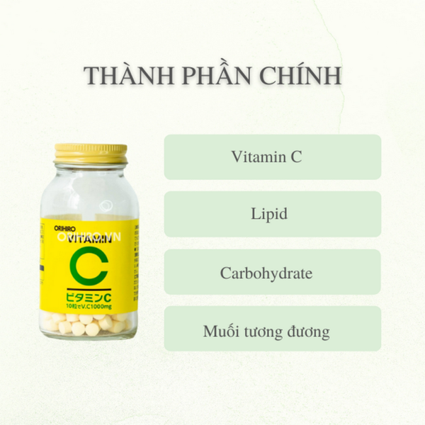 Orihiro Viên Uống Vitamin C 300 Viên