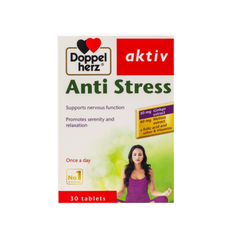 Doppelherz Viên Uống Hỗ Trợ Giảm Căng Thẳng Aktiv Anti Stress 30 Viên