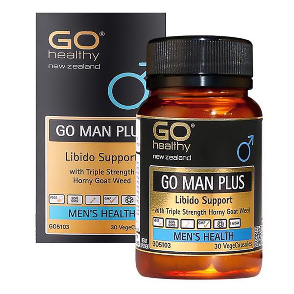 Go Healthy Go Man Plus Hỗ Trợ Tăng Cường Sinh Lý Nam Giới 30 Viên