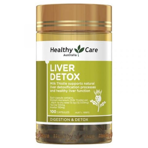 Healthy Care Liver Detox Hỗ Trợ Giải Độc Gan 100 Viên