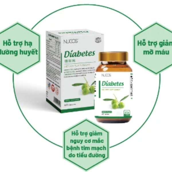 Nucos Viên Uống Điều Hòa Đường Huyết Diabetes