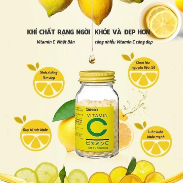 Orihiro Viên Uống Vitamin C 300 Viên