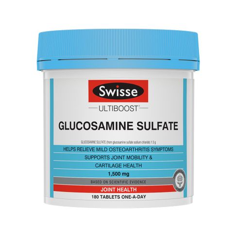 Swisse Viên Uống Hỗ Trợ Cải Thiện Sụn Khớp Glucosamine 1500mg 180 Viên