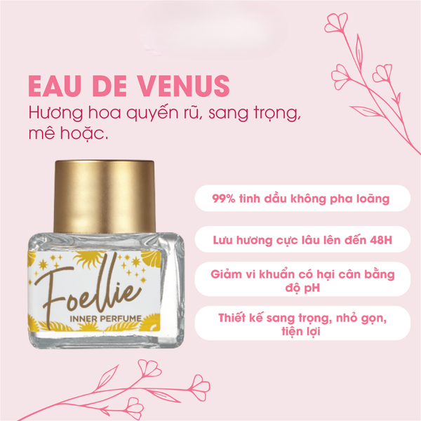 Foellie Nước Hoa Vùng Kín Hương Phấn Tuileries