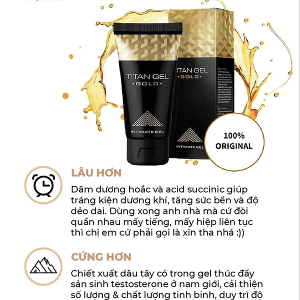 Combo Tăng Cường Sinh Lực 2 - Tinh Chất Hàu Go Healthy, Bao Cao Su Sagami, Gel Bôi Titan Gold