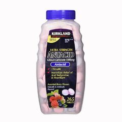 Kirkland Viên Nhai Hỗ Trợ Dạ Dày Ultra Strength Antacid 265 Viên