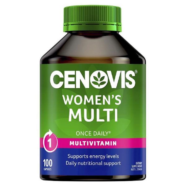 Cenovis Viên Uống Vitamin Tổng Hợp Cho Phụ Nữ Hằng Ngày Women's Multi Once Daily 100 Viên
