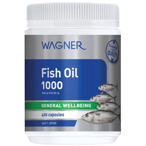 Wagner Viên Uống Fish Oil 1000 Dầu Cá 400 Viên