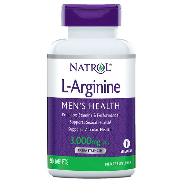 Natrol Viên Uống Tăng Cường Sức Khoẻ Nam Giới L-Arginine 3000mg 90 Viên