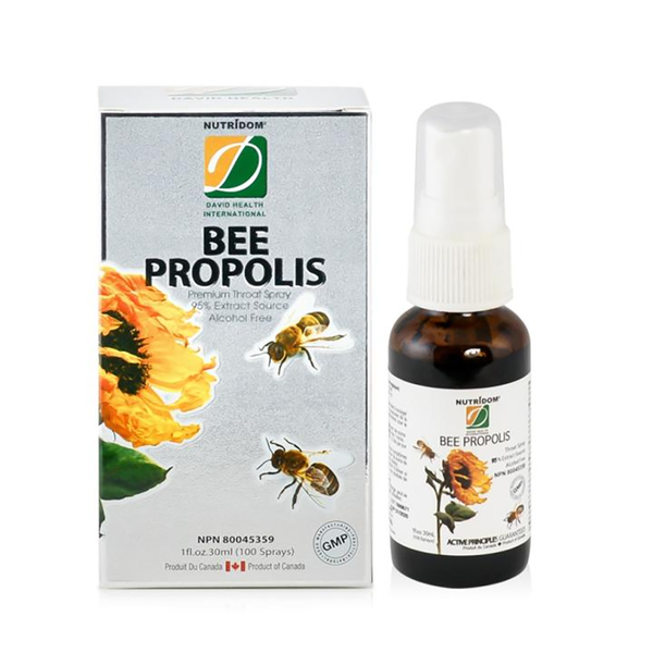 David Health Xịt Keo Ong Hỗ Trợ Hô Hấp Bee Propolis 30ml