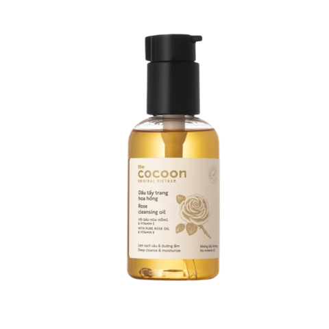 Cocoon Dầu Tẩy Trang Hoa Hồng Làm Sạch Sâu Và Dưỡng Ẩm Rose Cleansing Oil 140ml