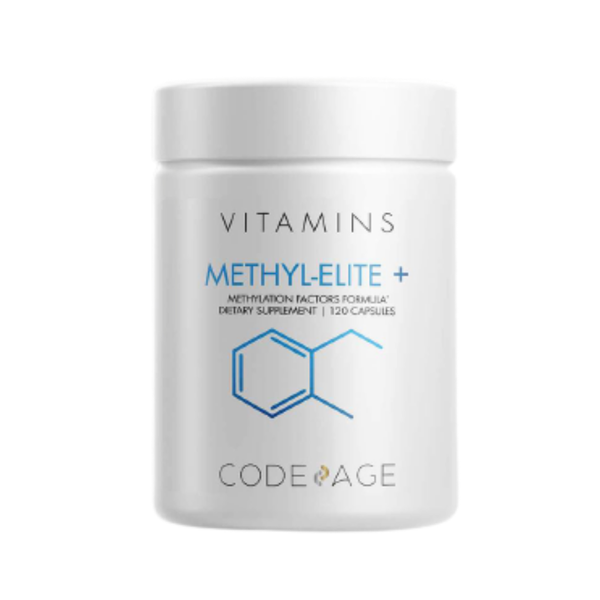 Codeage Viên Uống Bổ Sung Methyl-Elite Hỗ Trợ Não, Giảm Căng Thẳng 120 Viên