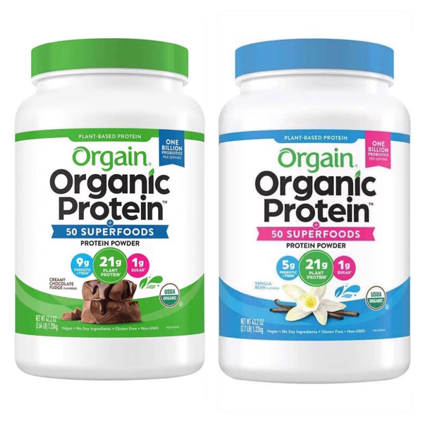 Orgain Bột Protein Hữu Cơ Organic Protein & Superfoods 1220g
