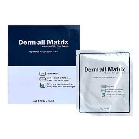 Dermall Matrix Mặt Nạ Hàn Quốc Dưỡng Trắng Mask 35g - Hạn Sử Dụng 12/09/2023