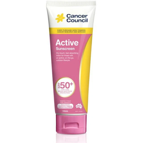 Cancer Council Kem Chống Nắng Kiểm Soát Dầu Cancer Council Pink Avitive SPF 50+/PA++++ 110ml